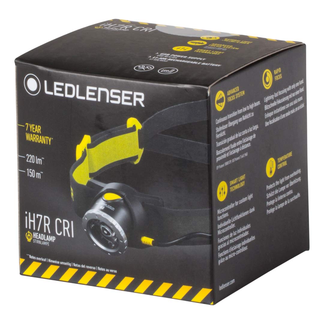 Ledlenser iH7R CRI headlamp