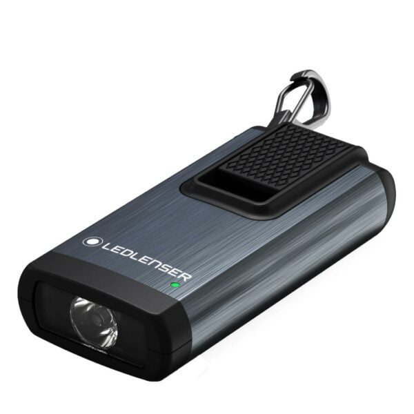 K6R Grey Ledlenser Flashlight Keychain Light