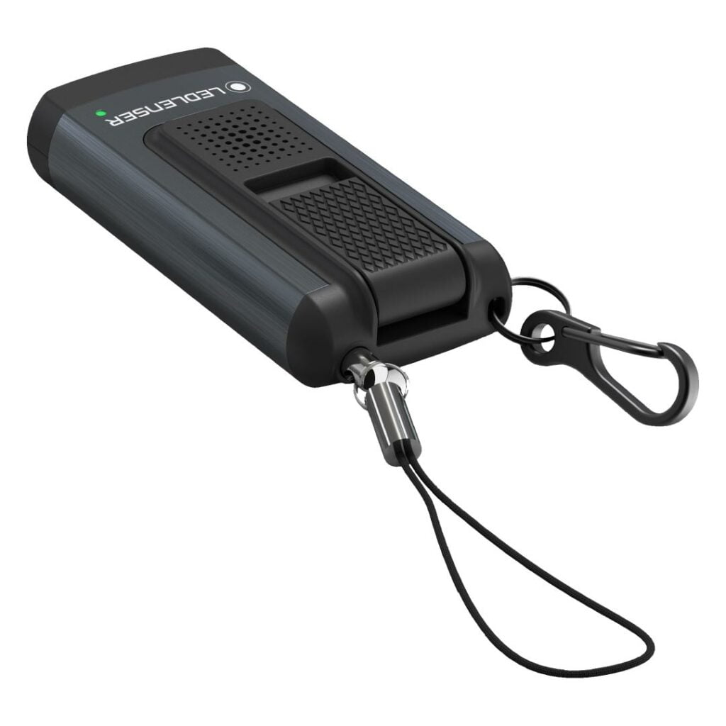 K6R Safety Grey Ledlenser Flashlight Keychain Light
