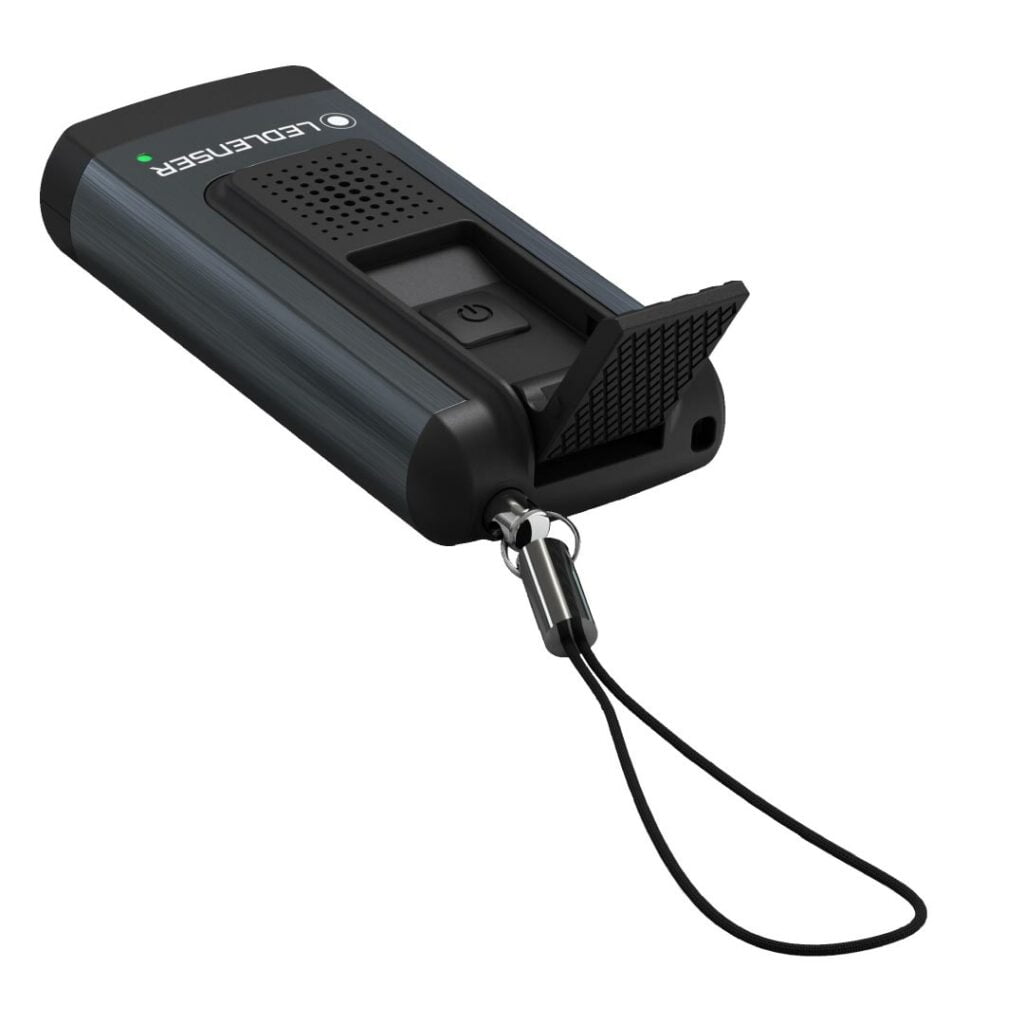 K6R Safety Grey Ledlenser Flashlight Keychain Light