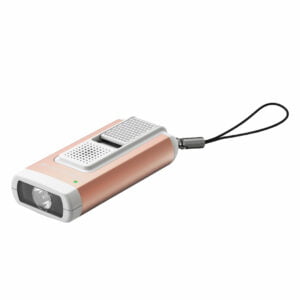 K6R Safety Rose Gold Ledlenser Flashlight Keychain Light