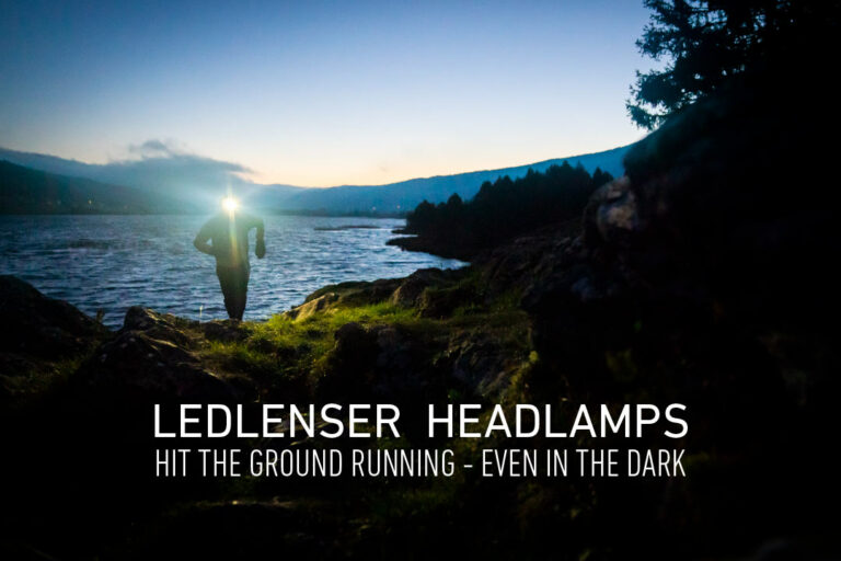 Blog Banner headlamp Ledlenser-Hit the Ground Running - Even in the Dark