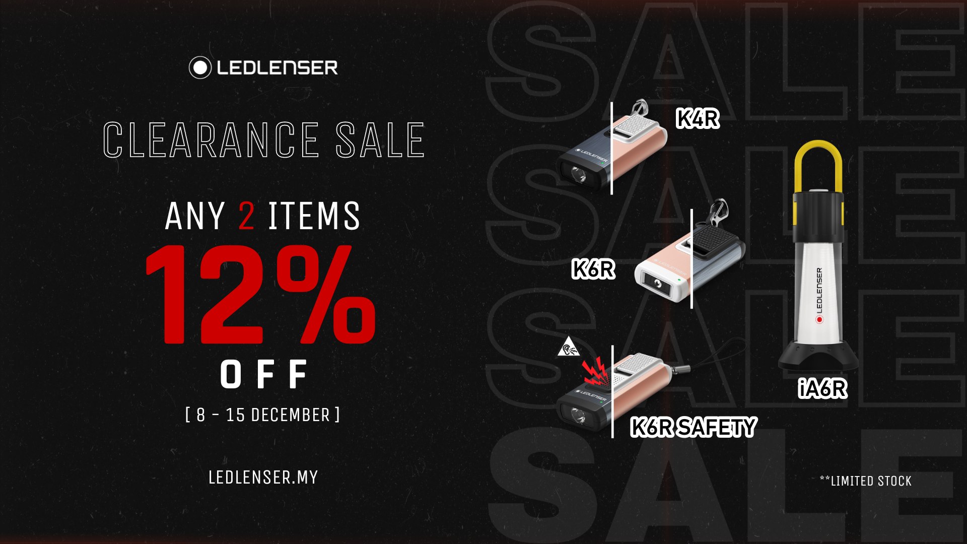 12.12 Clearance Sale Promo