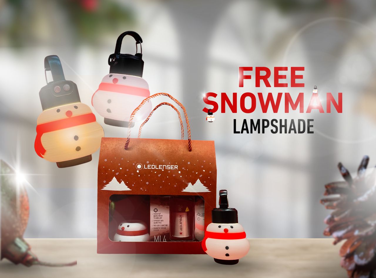 Christmas Offer: FREE Snowman Lampshade With ML4 Gift Box